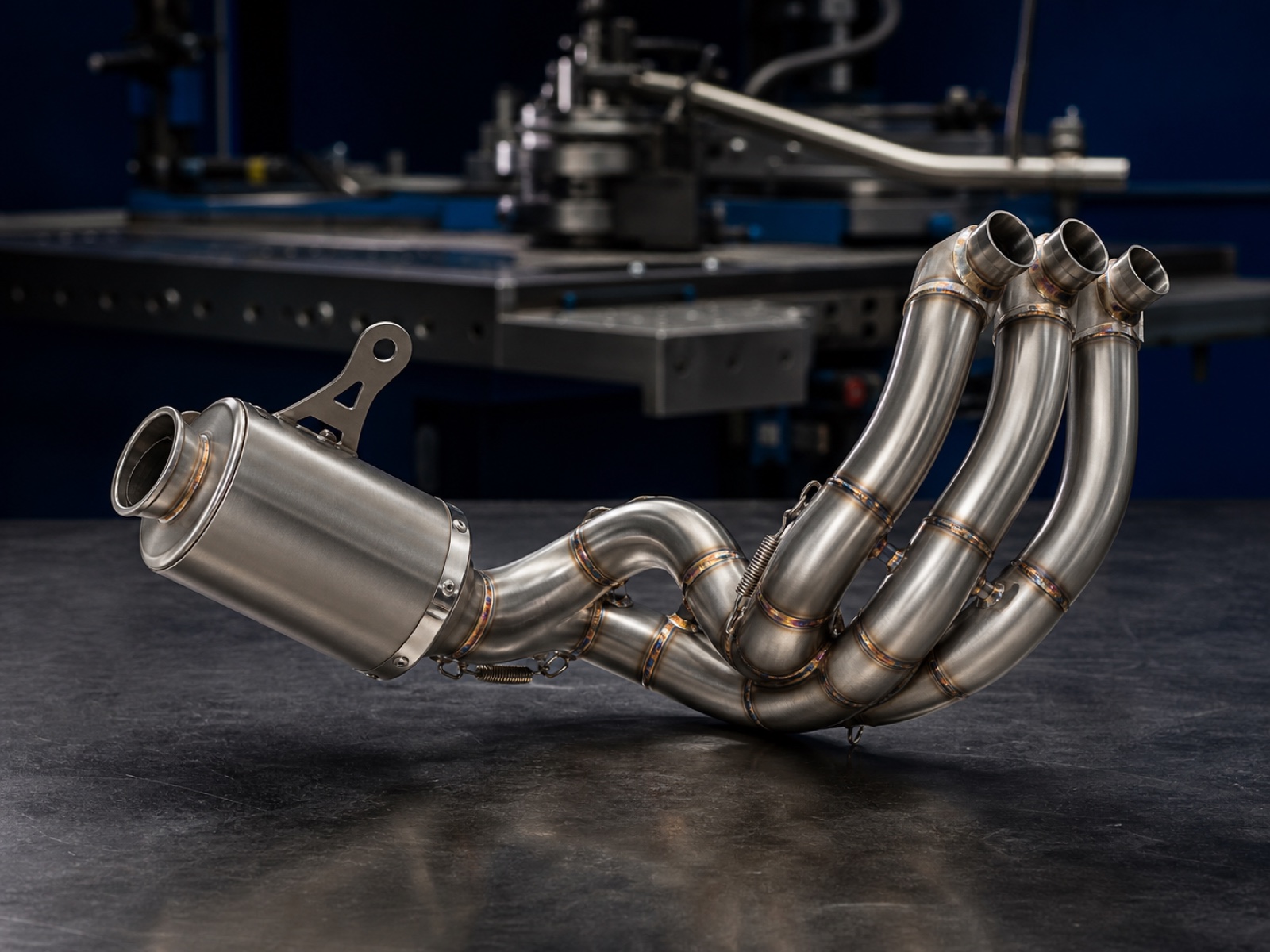 Motorcycle exhaust systems