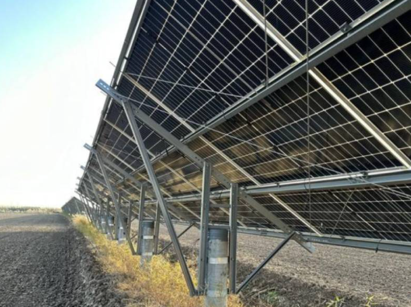 Engineered steel solar mounting system