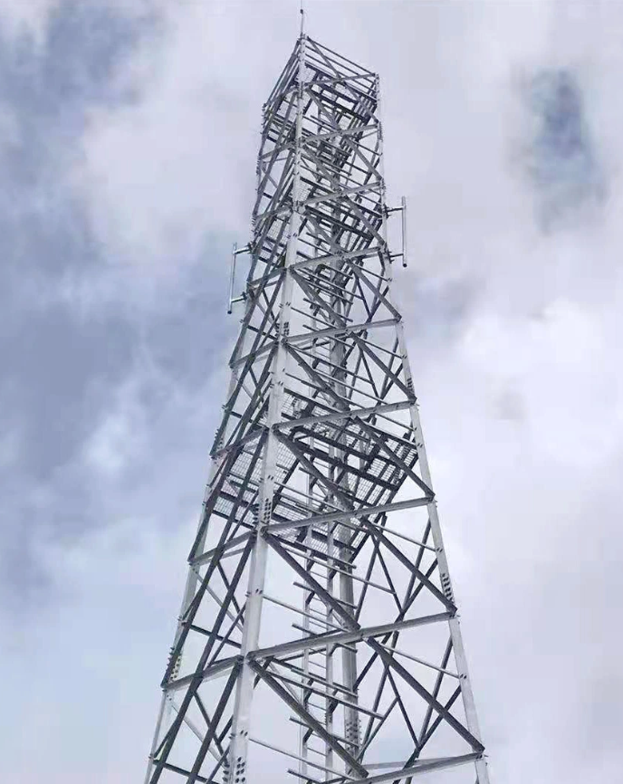 Engineered telecom tower structural system