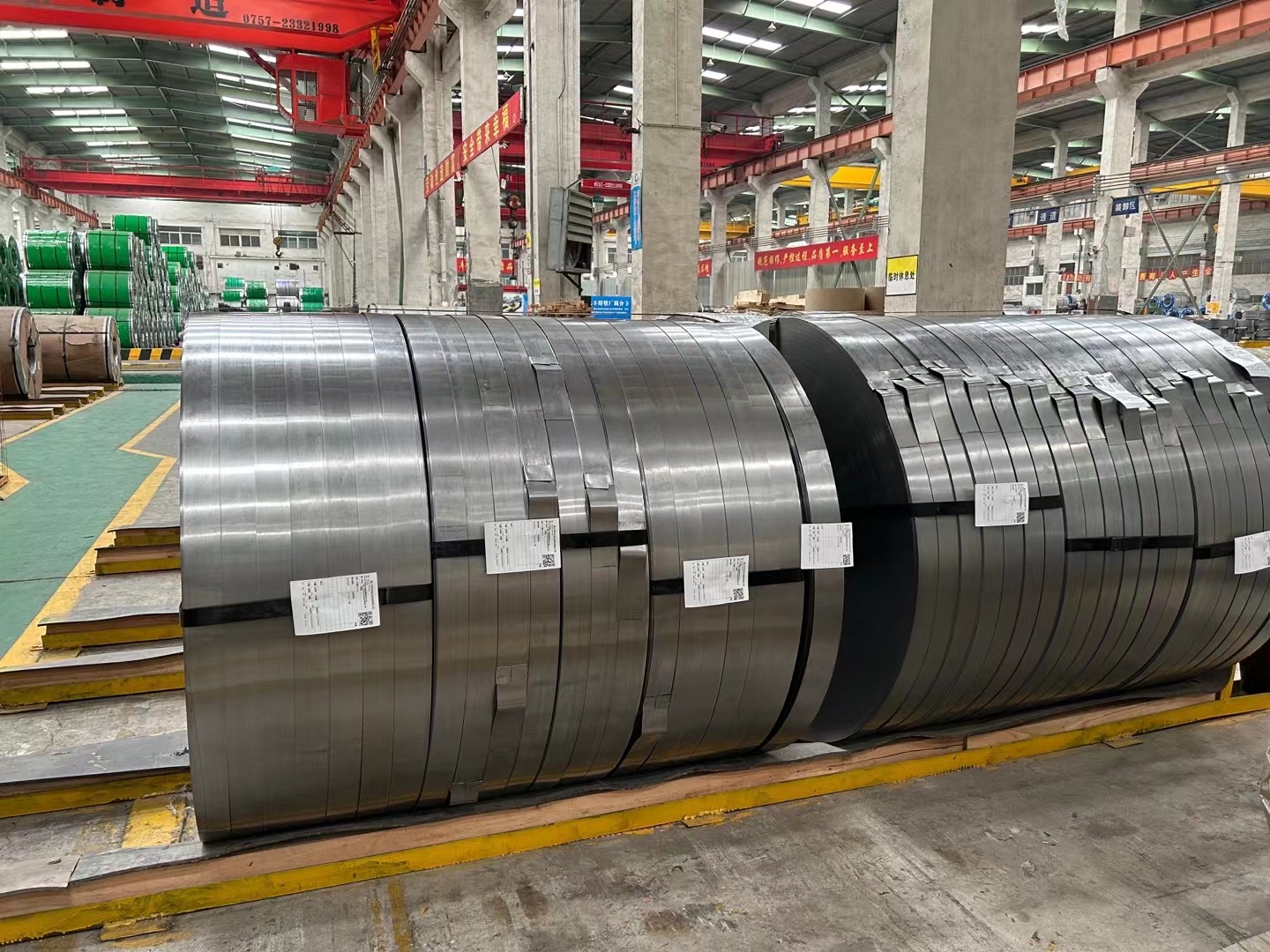 Precision slit coils prepared to customer specifications