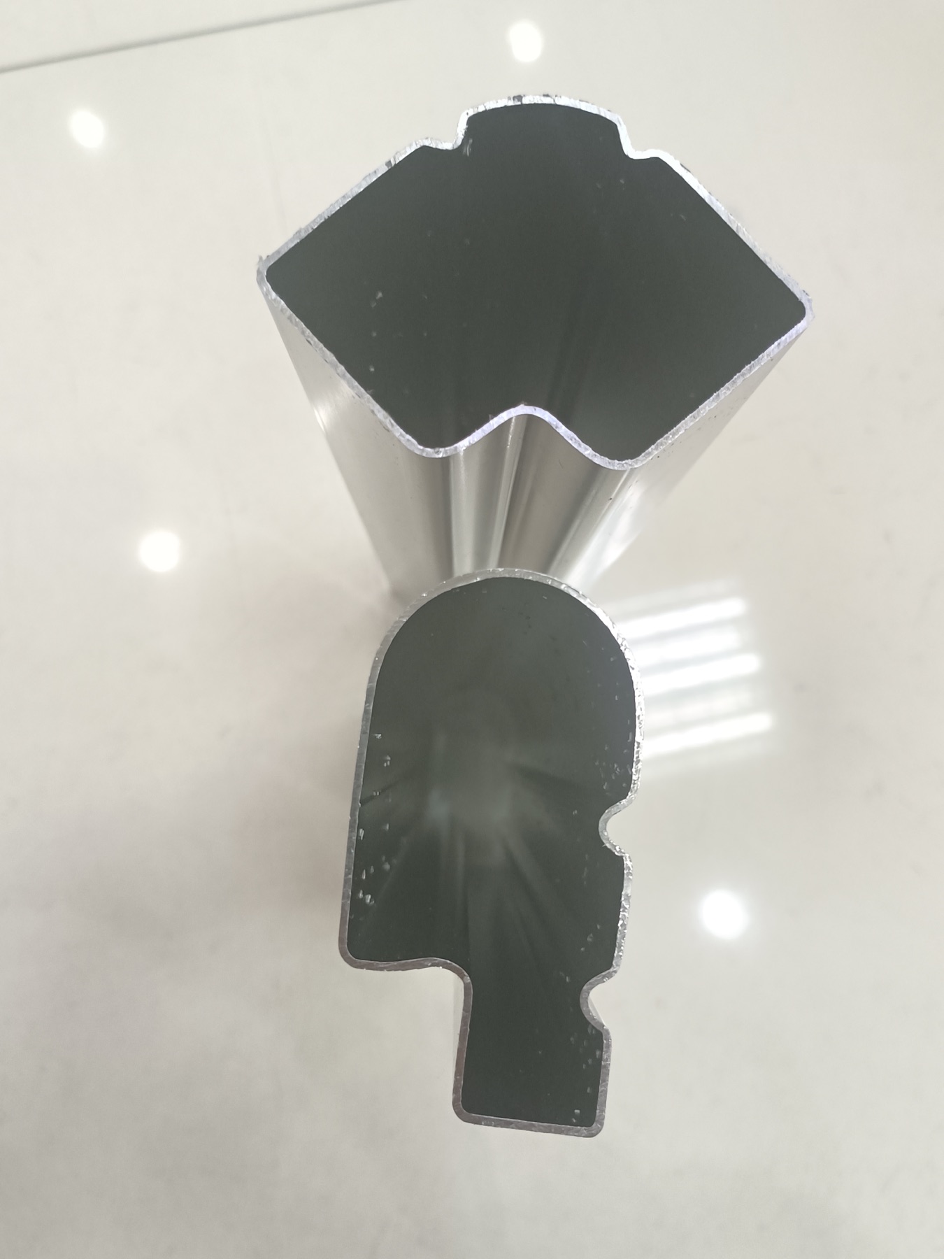 Finished custom special-shaped ERW steel tube profiles